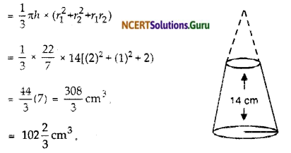 NCERT Solutions for Class 10 Maths Chapter 13 Surface Areas and Volumes Ex 13.4 1
