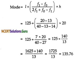 NCERT Solutions for Class 10 Maths Chapter 14 Statistics Ex 14.3 4