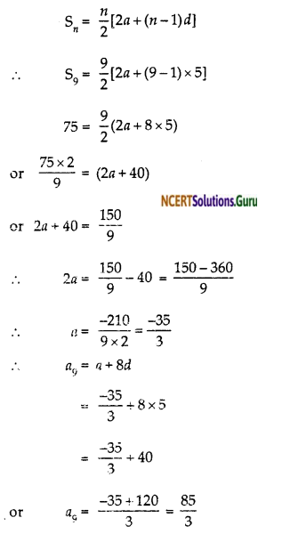NCERT Solutions for Class 10 Maths Chapter 5 Arithmetic Progressions Ex 5.3 13