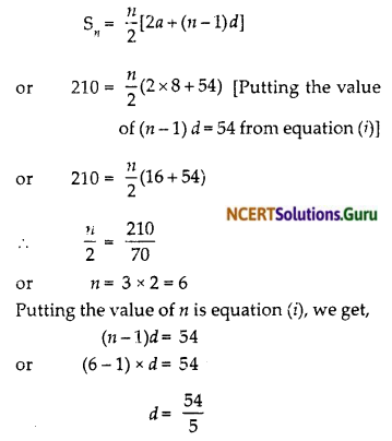 NCERT Solutions for Class 10 Maths Chapter 5 Arithmetic Progressions Ex 5.3 14a