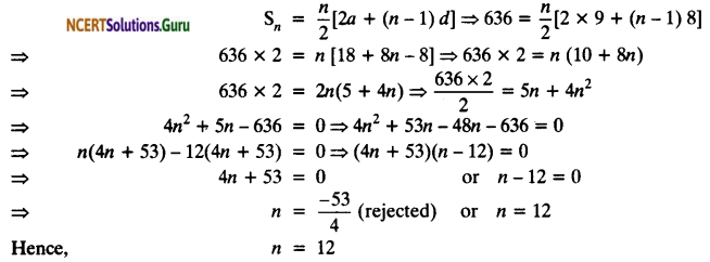 NCERT Solutions for Class 10 Maths Chapter 5 Arithmetic Progressions Ex 5.3 19