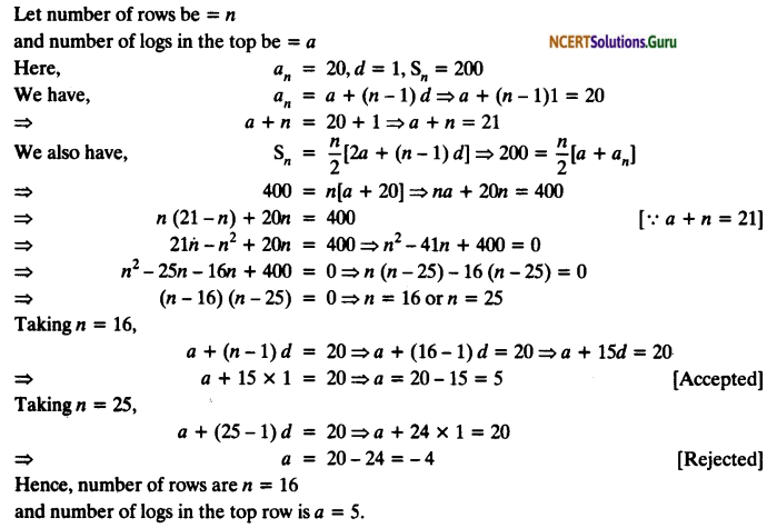 NCERT Solutions for Class 10 Maths Chapter 5 Arithmetic Progressions Ex 5.3 33