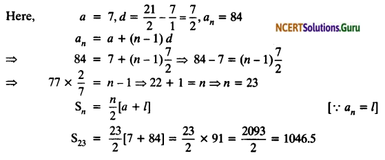 NCERT Solutions for Class 10 Maths Chapter 5 Arithmetic Progressions Ex 5.3 5