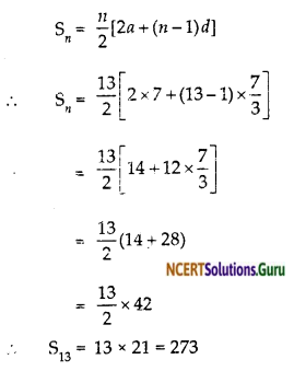 NCERT Solutions for Class 10 Maths Chapter 5 Arithmetic Progressions Ex 5.3 9