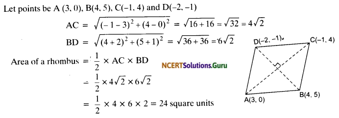 NCERT Solutions for Class 10 Maths Chapter 7 Coordinate Geometry Ex 7.2 13