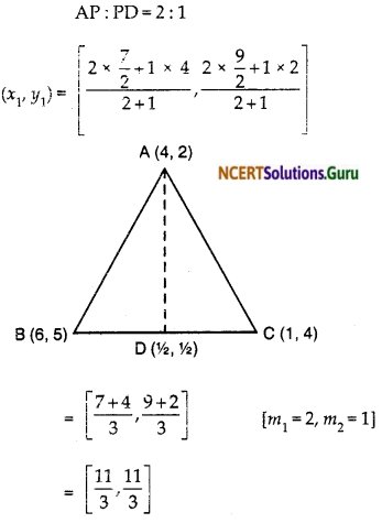 NCERT Solutions for Class 10 Maths Chapter 7 Coordinate Geometry Ex 7.4 11
