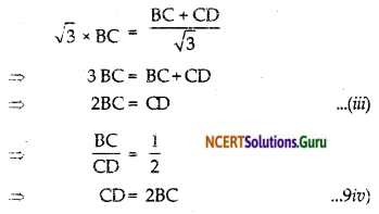  NCERT Solutions for Class 10 Maths Chapter 9 Some Applications of Trigonometry Ex 9.1 20