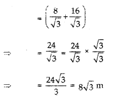 NCERT Solutions for Class 10 Maths Chapter 9 Some Applications of Trigonometry Ex 9.1 3