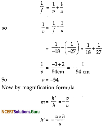 NCERT Solutions for Class 10 Science Chapter 10 Light Reflection and Refraction 19