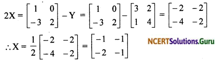 NCERT Solutions for Class 12 Maths Chapter 3 Matrices Ex 3.2 12
