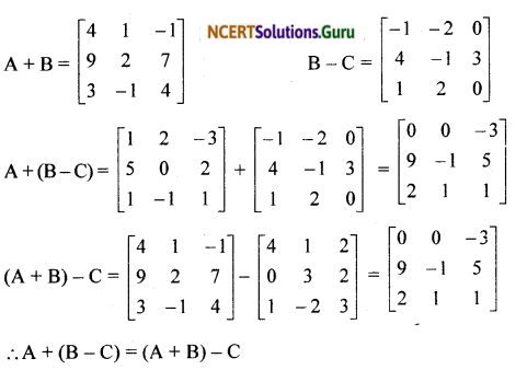 NCERT Solutions for Class 12 Maths Chapter 3 Matrices Ex 3.2 7