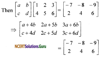 NCERT Solutions for Class 12 Maths Chapter 3 Matrices Miscellaneous Exercise 11