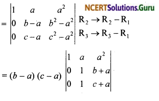 NCERT Solutions for Class 12 Maths Chapter 4 Determinants Ex 4.2 6