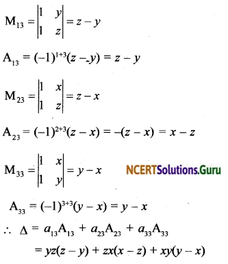 NCERT Solutions for Class 12 Maths Chapter 4 Determinants Ex 4.4 4