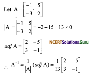 NCERT Solutions for Class 12 Maths Chapter 4 Determinants Ex 4.5 5