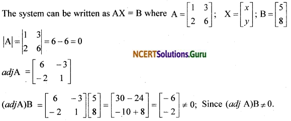 NCERT Solutions for Class 12 Maths Chapter 4 Determinants Ex 4.6 1