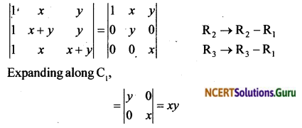 NCERT Solutions for Class 12 Maths Chapter 4 Determinants Miscellaneous Exercise 11