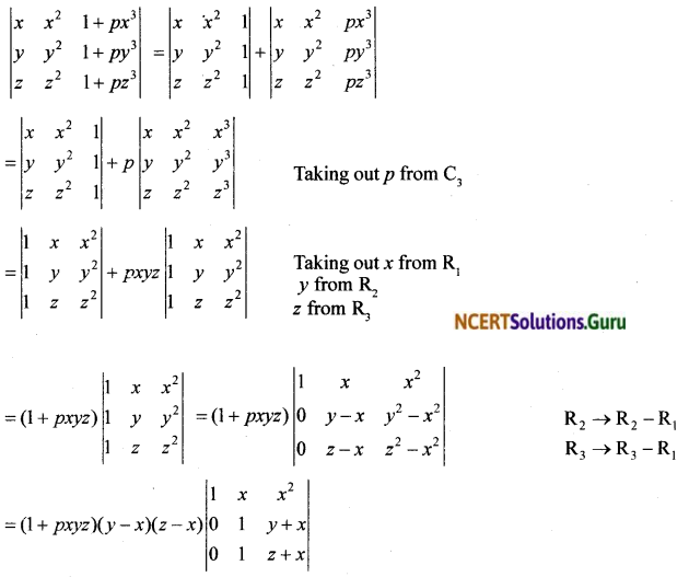 NCERT Solutions for Class 12 Maths Chapter 4 Determinants Miscellaneous Exercise 13