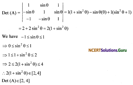 NCERT Solutions for Class 12 Maths Chapter 4 Determinants Miscellaneous Exercise 20