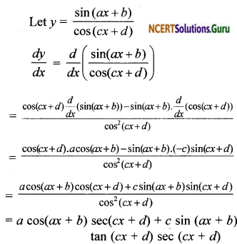NCERT Solutions for Class 12 Maths Chapter 5 Continuity and Differentiability Ex 5.2 1