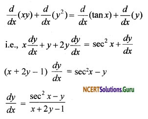 NCERT Solutions for Class 12 Maths Chapter 5 Continuity and Differentiability Ex 5.3 2