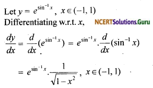 NCERT Solutions for Class 12 Maths Chapter 5 Continuity and Differentiability Ex 5.4 1a