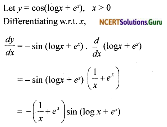 NCERT Solutions for Class 12 Maths Chapter 5 Continuity and Differentiability Ex 5.4 4