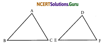 NCERT Solutions for Class 7 Maths Chapter 7 Congruence of Triangles Ex 7.2 1