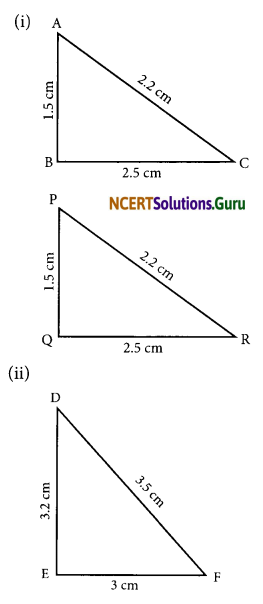 NCERT Solutions for Class 7 Maths Chapter 7 Congruence of Triangles InText Questions 1