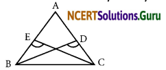 NCERT Solutions for Class 7 Maths Chapter 7 Congruence of Triangles InText Questions 14