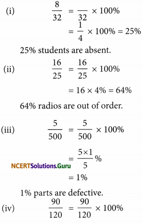 NCERT Solutions for Class 7 Maths Chapter 8 Comparing Quantities InText Questions 9
