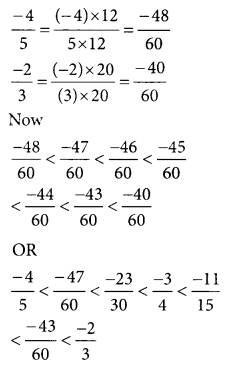 NCERT Solutions for Class 7 Maths Chapter 9 Rational Numbers Ex 9.1 01