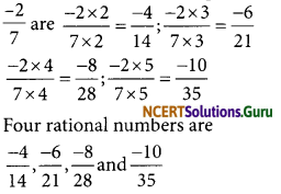 NCERT Solutions for Class 7 Maths Chapter 9 Rational Numbers Ex 9.1 13