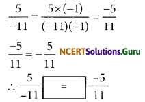 NCERT Solutions for Class 7 Maths Chapter 9 Rational Numbers Ex 9.1 27