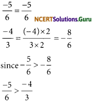 NCERT Solutions for Class 7 Maths Chapter 9 Rational Numbers Ex 9.1 30