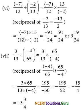NCERT Solutions for Class 7 Maths Chapter 9 Rational Numbers Ex 9.2 14