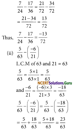 NCERT Solutions for Class 7 Maths Chapter 9 Rational Numbers Ex 9.2 8