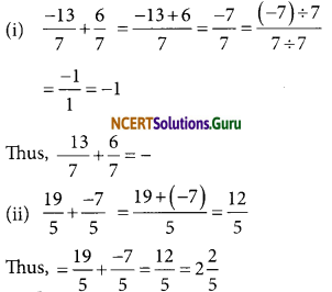 NCERT Solutions for Class 7 Maths Chapter 9 Rational Numbers InText Questions 5