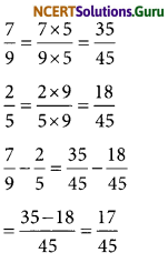 NCERT Solutions for Class 7 Maths Chapter 9 Rational Numbers InText Questions 8