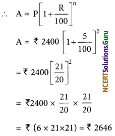 NCERT Solutions for Class 8 Maths Chapter 8 Comparing Quantities InText Questions Q10