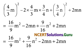 NCERT Solutions for Class 8 Maths Chapter 9 Algebraic Expressions and Identities Ex 9.5 3