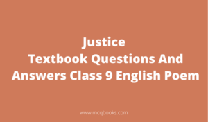 Justice Textbook Questions And Answers 