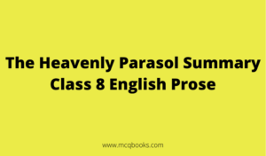 The Heavenly Parasol Summary 